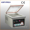 stainless steel one chamber acrylic lid vacuum packing machine